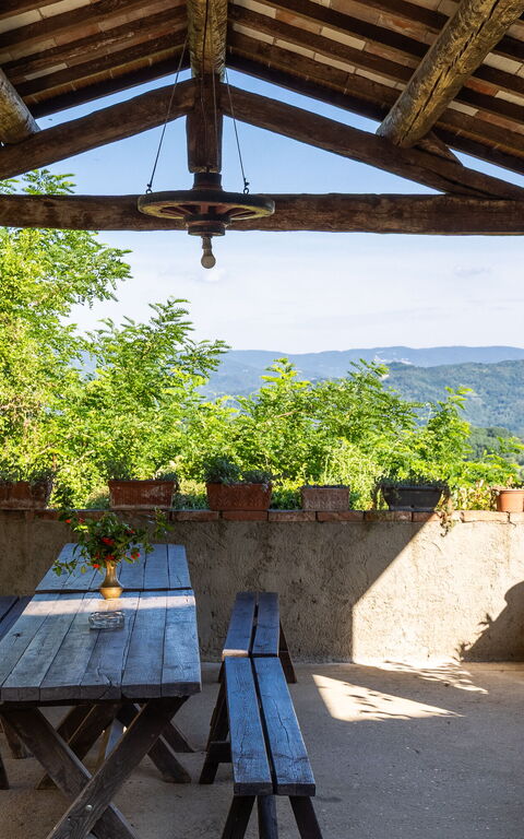 Casale Giotto: Außen, Balkon / Terrasse / Patio, Draussen