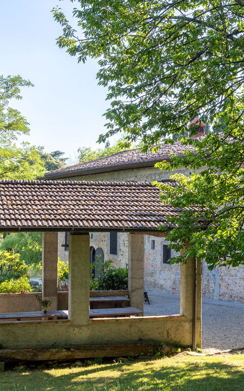 Casale Giotto: Außen, Balkon / Terrasse / Patio, Draussen