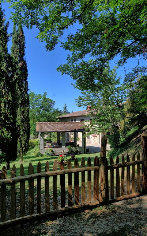 Casale Giotto: Garten