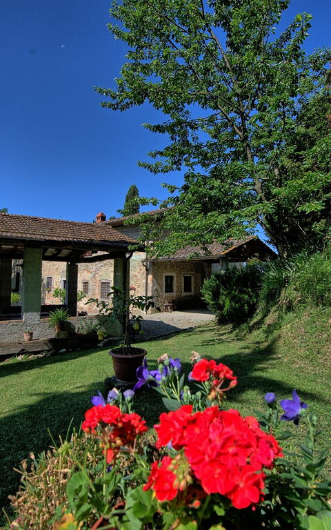 Casale Giotto: Garten