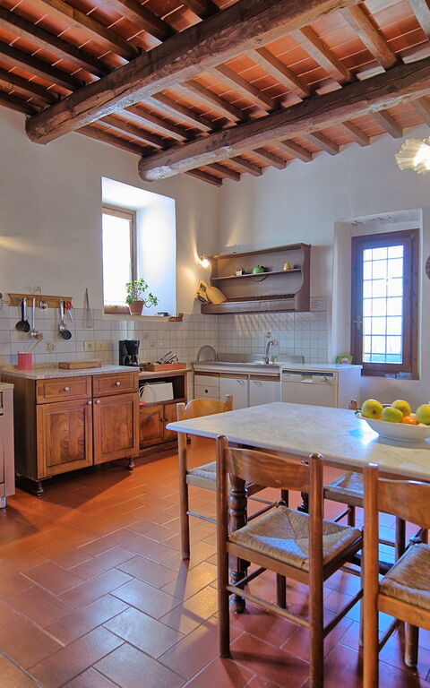 Casale Giotto: Esszimmer, Küche