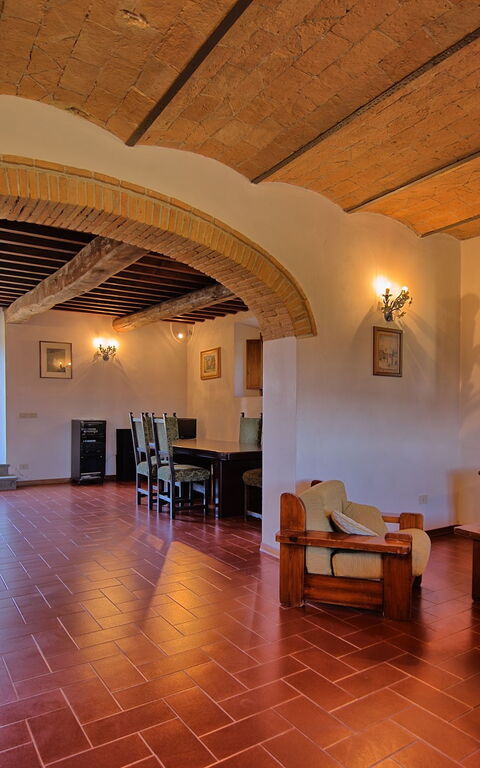 Casale Giotto: Esszimmer, Wohnzimmer