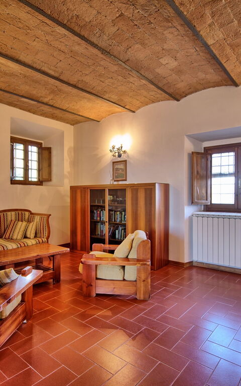 Casale Giotto: Esszimmer, Wohnzimmer