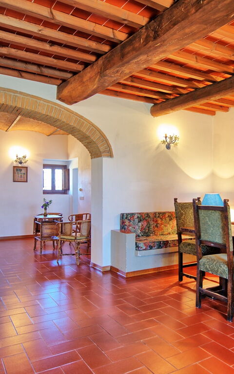 Casale Giotto: Esszimmer, Wohnzimmer