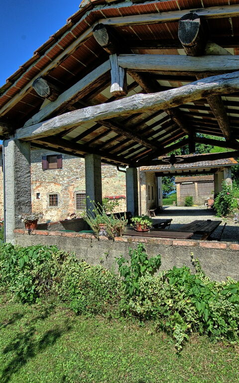 Casale Giotto: Garten