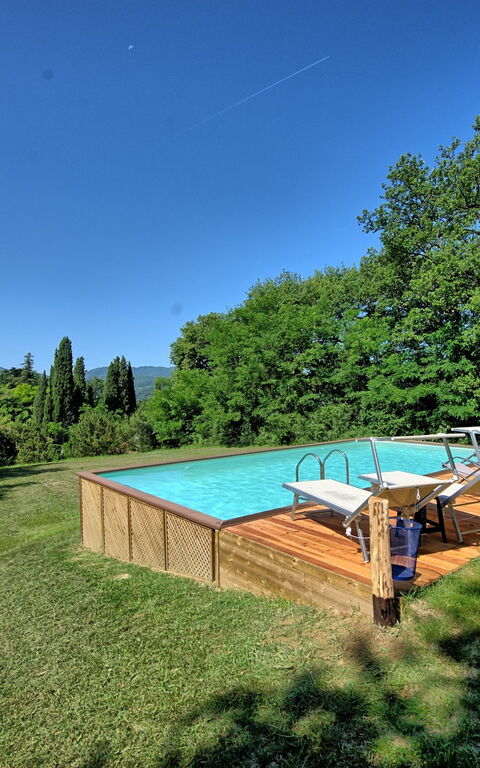 Casale Giotto: Garten, Schwimmbad