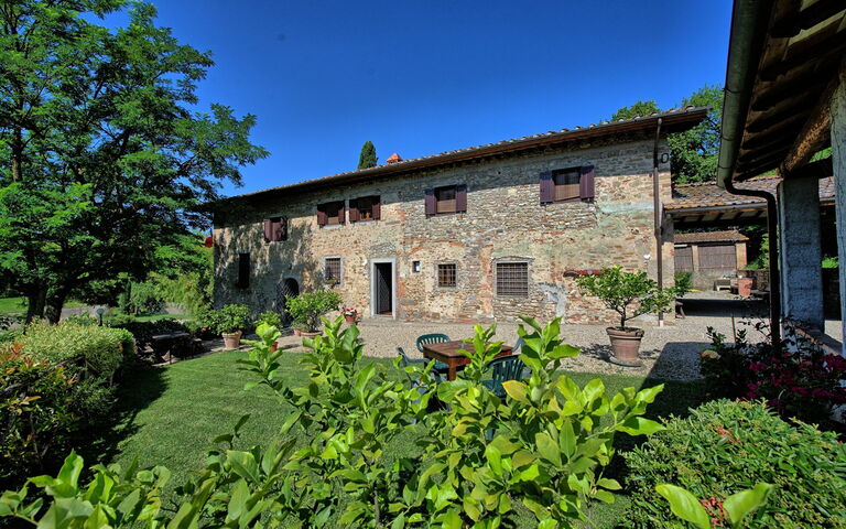 Casale Giotto: Garten