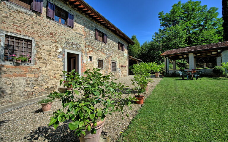 Casale Giotto: Garten