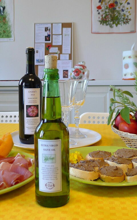 Villa Gaville: Esszimmer