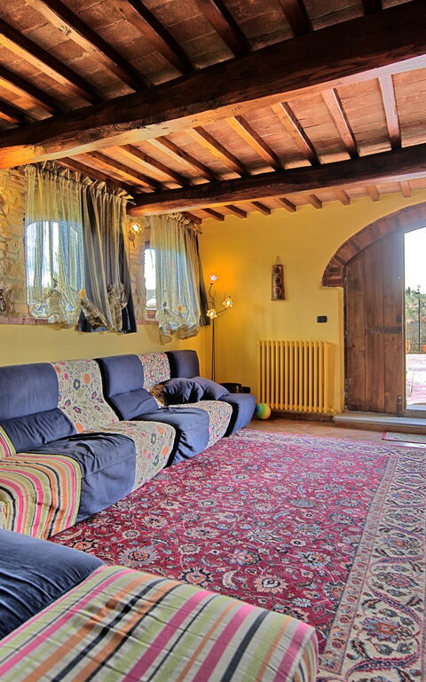 Villa Marika: Wohnzimmer