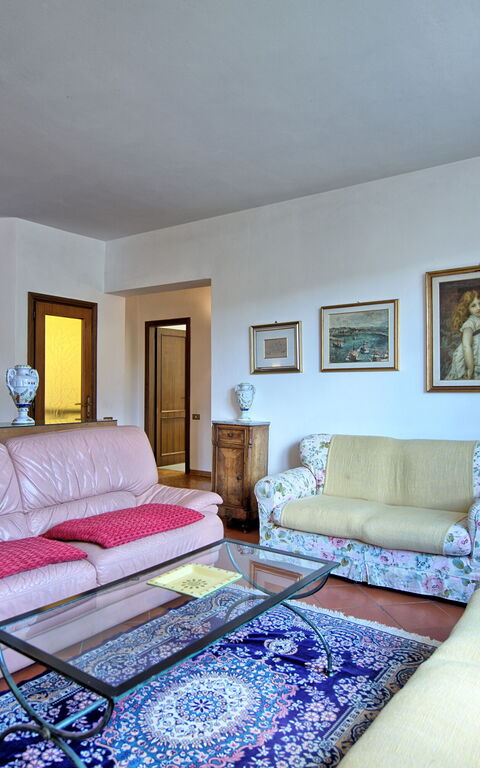 Villa Pratovecchio: Wohnzimmer