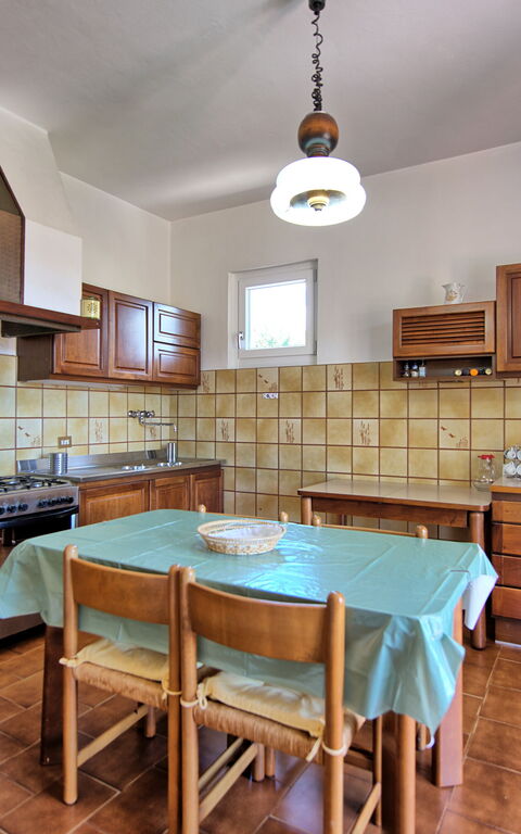 Villa Pratovecchio: Esszimmer, Küche