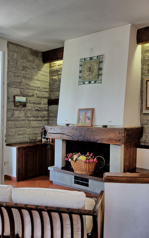 Villa Pratovecchio: Wohnzimmer