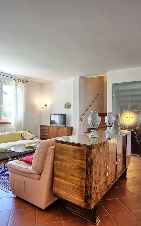 Villa Pratovecchio: Wohnzimmer