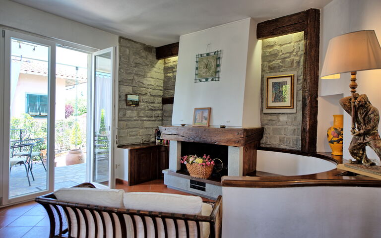 Villa Pratovecchio: Wohnzimmer