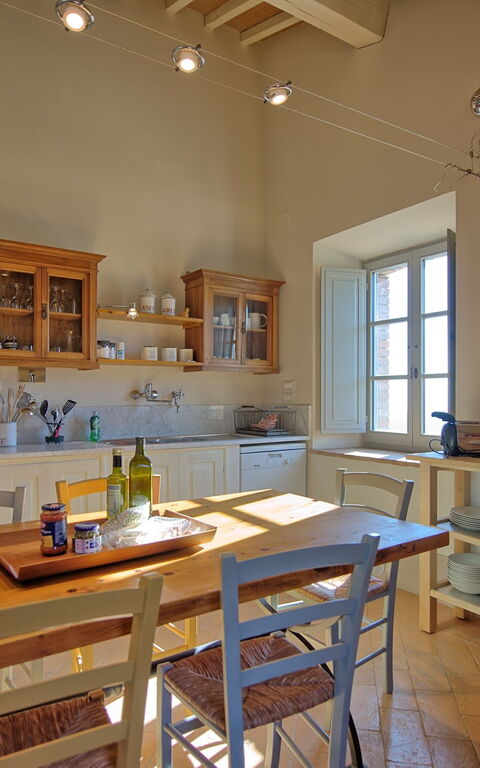 Casa Olivia: Esszimmer, Küche