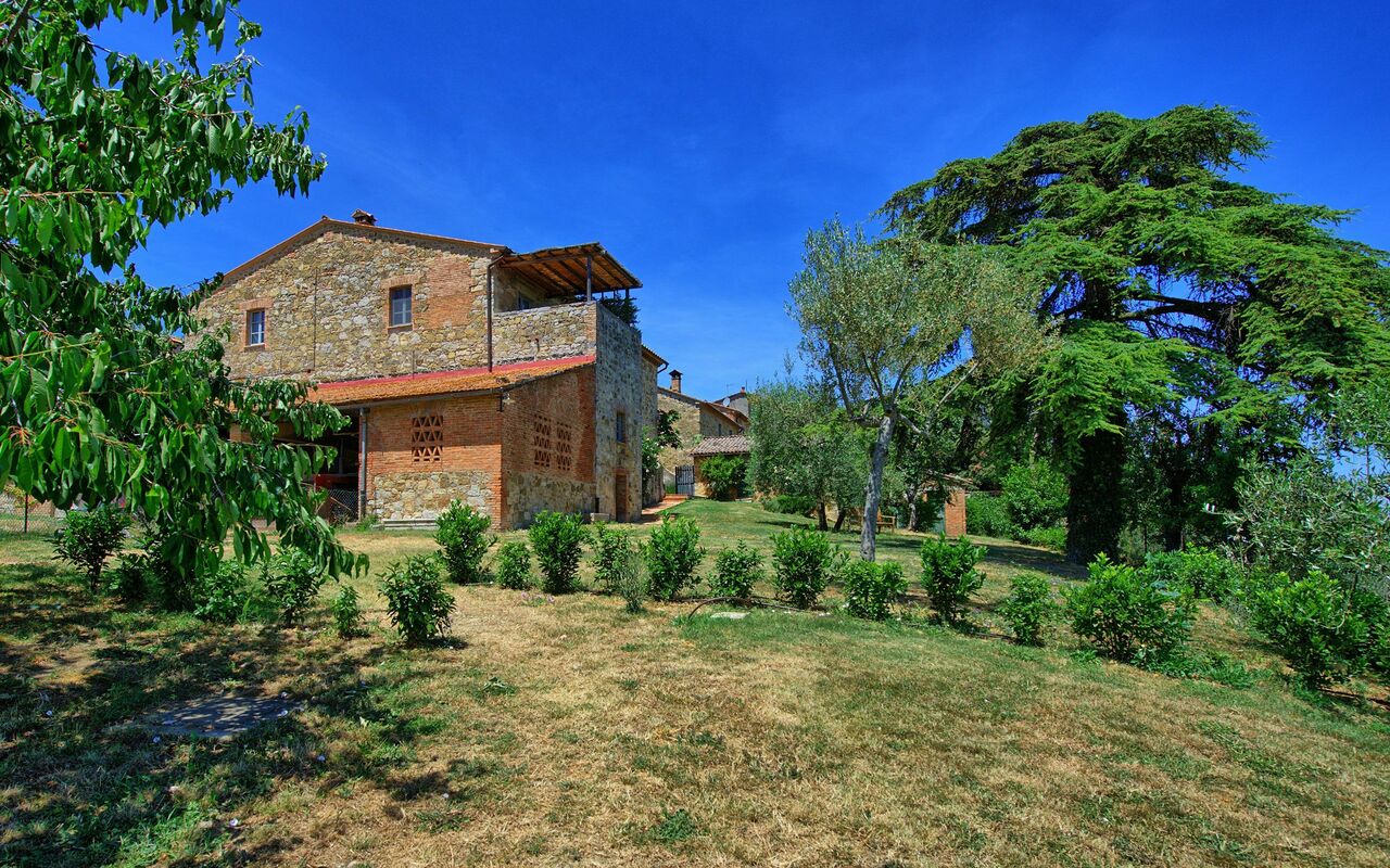 Casa Olivia: Draussen, Garten