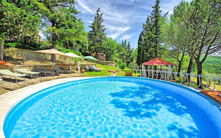 Villa Luciano: Schwimmbad