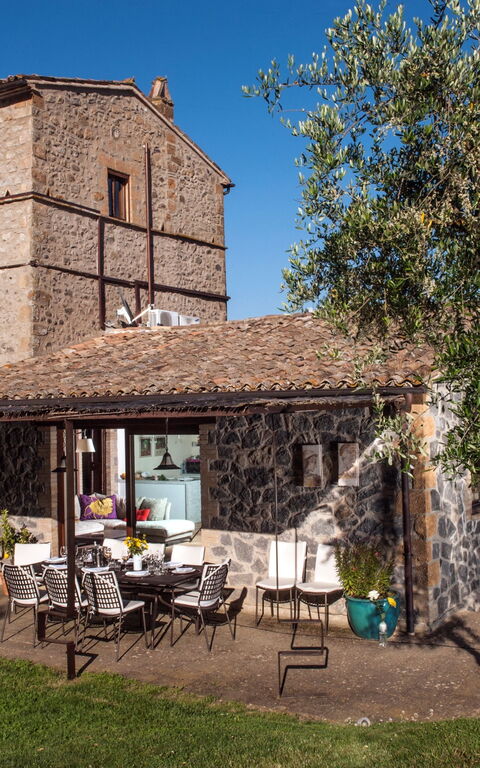 Casale Porano: Außen