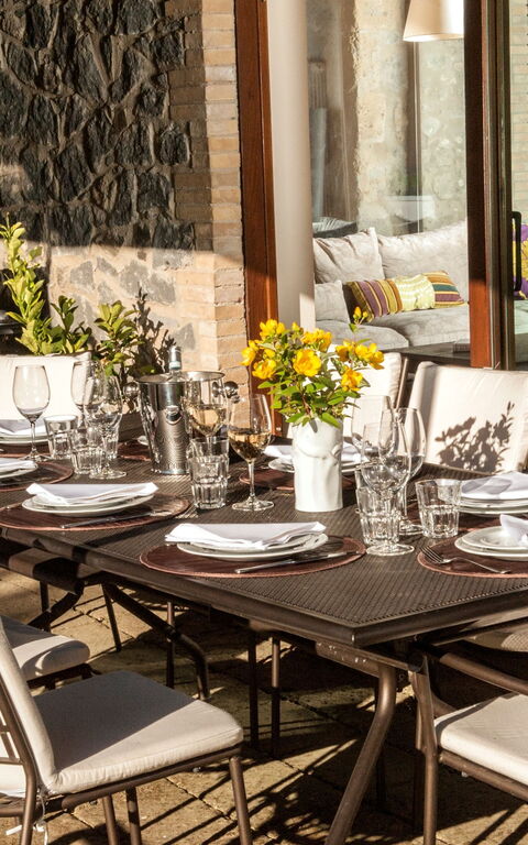 Casale Porano: Außen