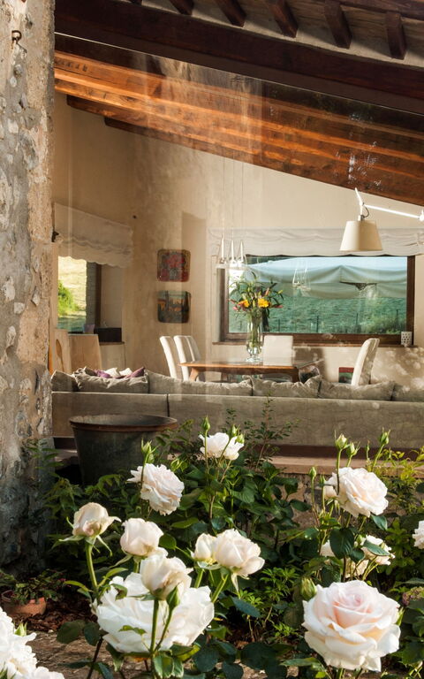 Casale Porano: Wohnzimmer