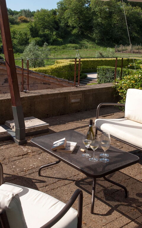 Casale Porano: Außen