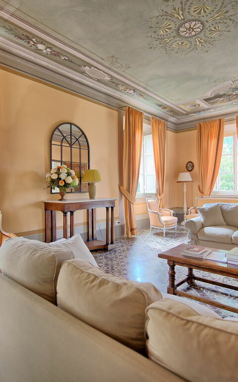 Villa Fiamma: Wohnzimmer