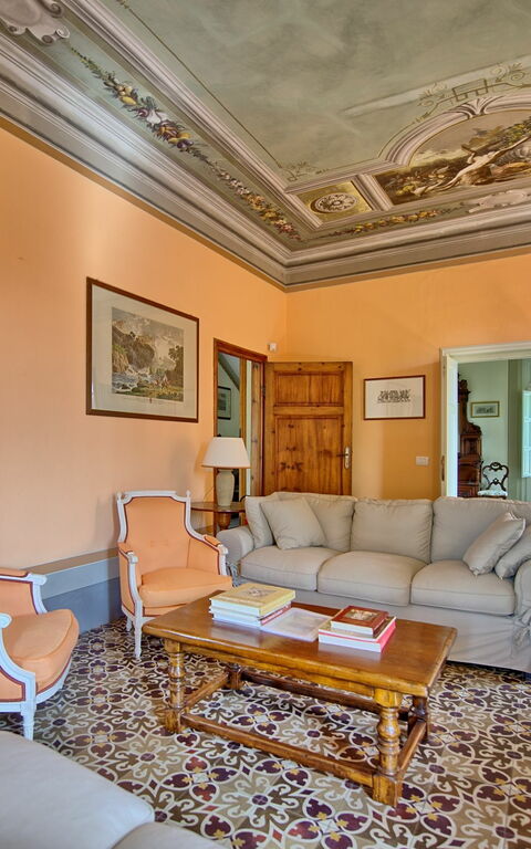 Villa Fiamma: Wohnzimmer