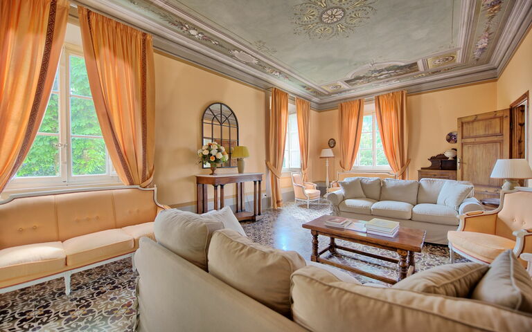 Villa Fiamma: Wohnzimmer