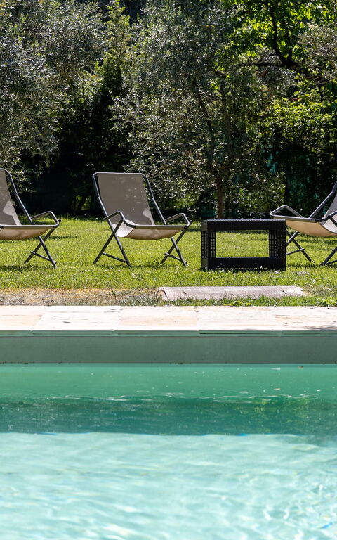 Villa Morandi: Draussen, Schwimmbad