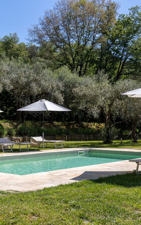 Villa Morandi: Draussen, Garten, Schwimmbad
