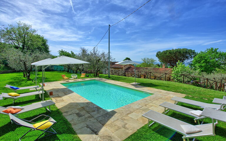 Villa Morandi: Ansichten, Schwimmbad