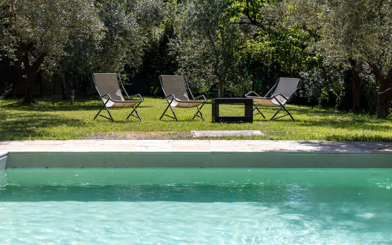 Villa Morandi: Draussen, Schwimmbad