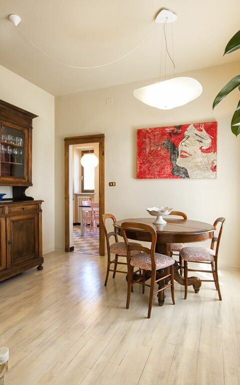 Villa Piazza Della Fortezza: Esszimmer