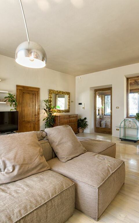 Villa Piazza Della Fortezza: Wohnzimmer