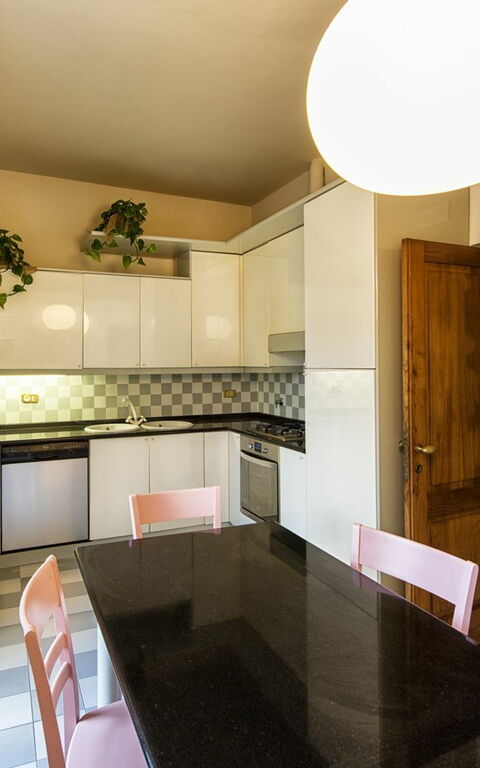 Villa Piazza Della Fortezza: Küche