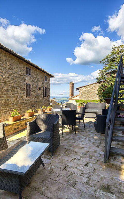 Villa Piazza Della Fortezza: Balkon / Terrasse / Patio