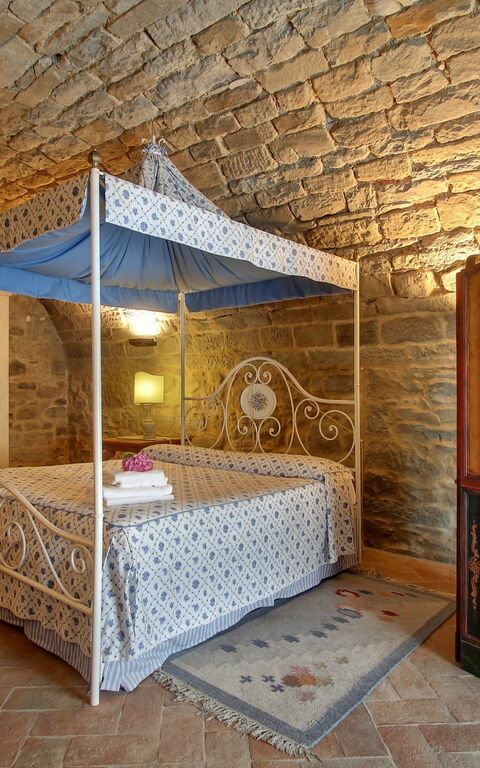 Villa Lucolena: Schlafzimmer