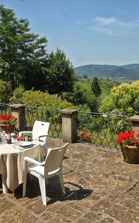 Villa Lucolena: Draussen