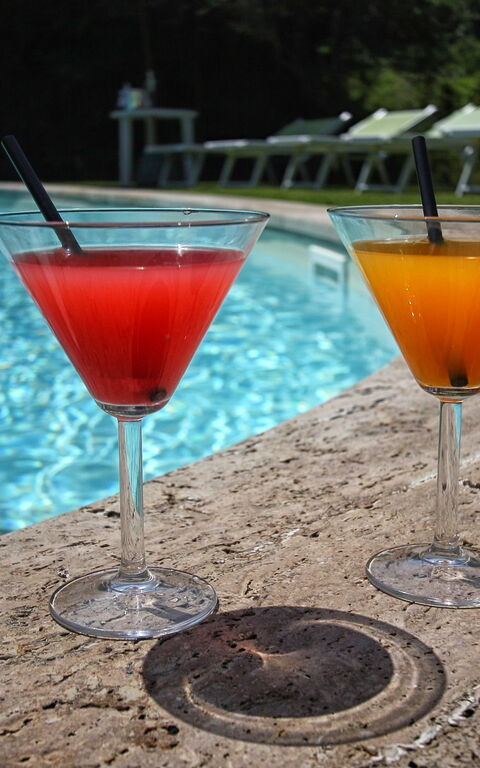 Villa Lucolena: Schwimmbad