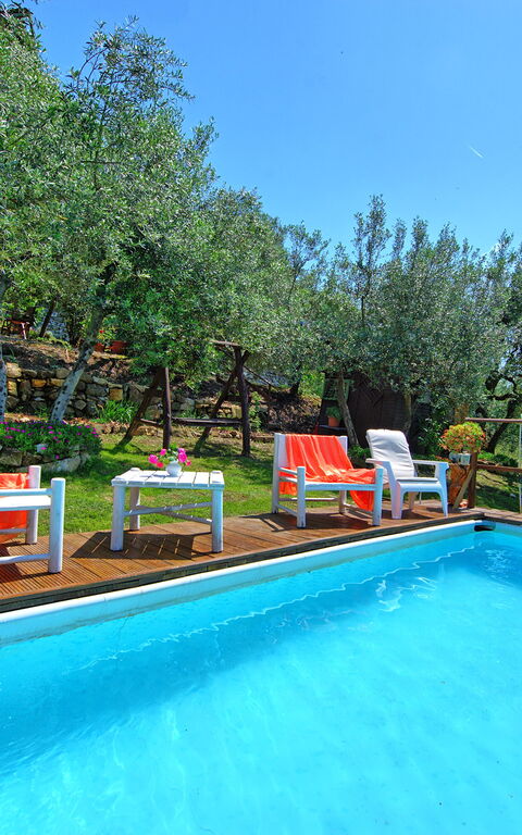 La Ruota: Draussen, Schwimmbad, Sommer