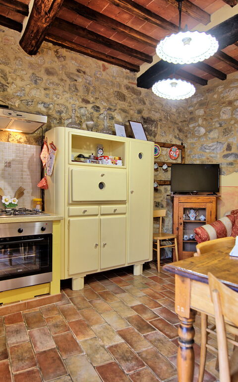 La Ruota: Esszimmer, Küche