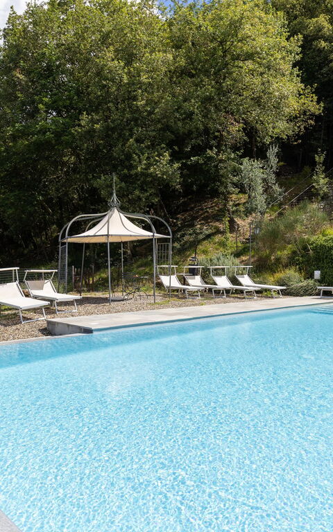 Villa Tenuta Lonciano: Draussen, Schwimmbad
