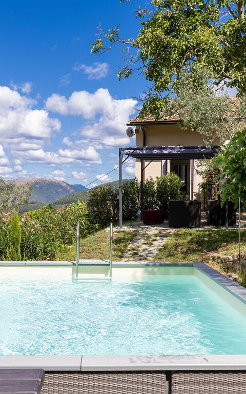 Villa Tenuta Lonciano: Draussen, Garten, Schwimmbad