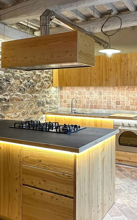 Villa San Michele: Küche