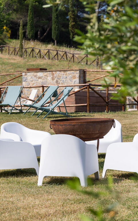 Villa San Michele: Draussen, Garten