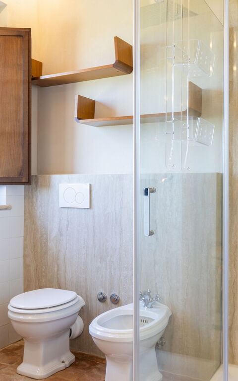 Villa San Michele: Bad