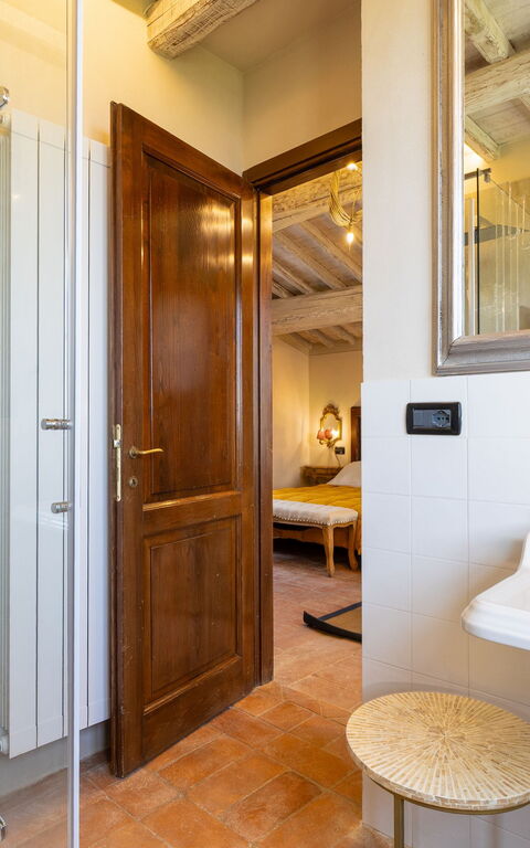 Villa San Michele: Bad