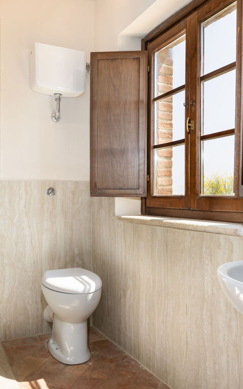 Villa San Michele: Bad