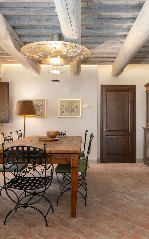 Villa San Michele: Esszimmer